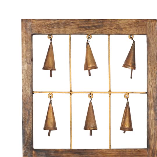 36" Brown Metal Farmhouse Wall Decor, 3ct.